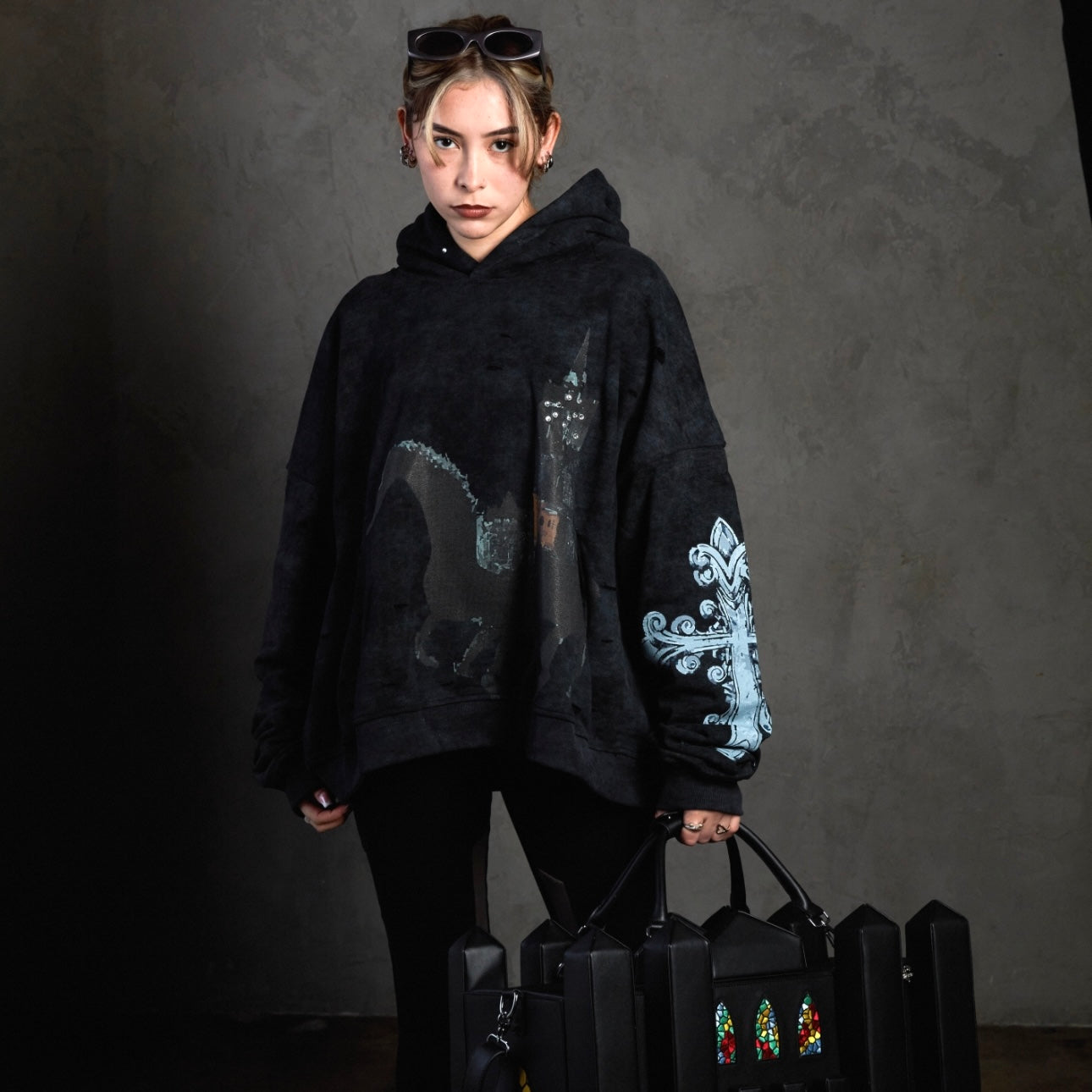 Reversible Artifact Hoodie
