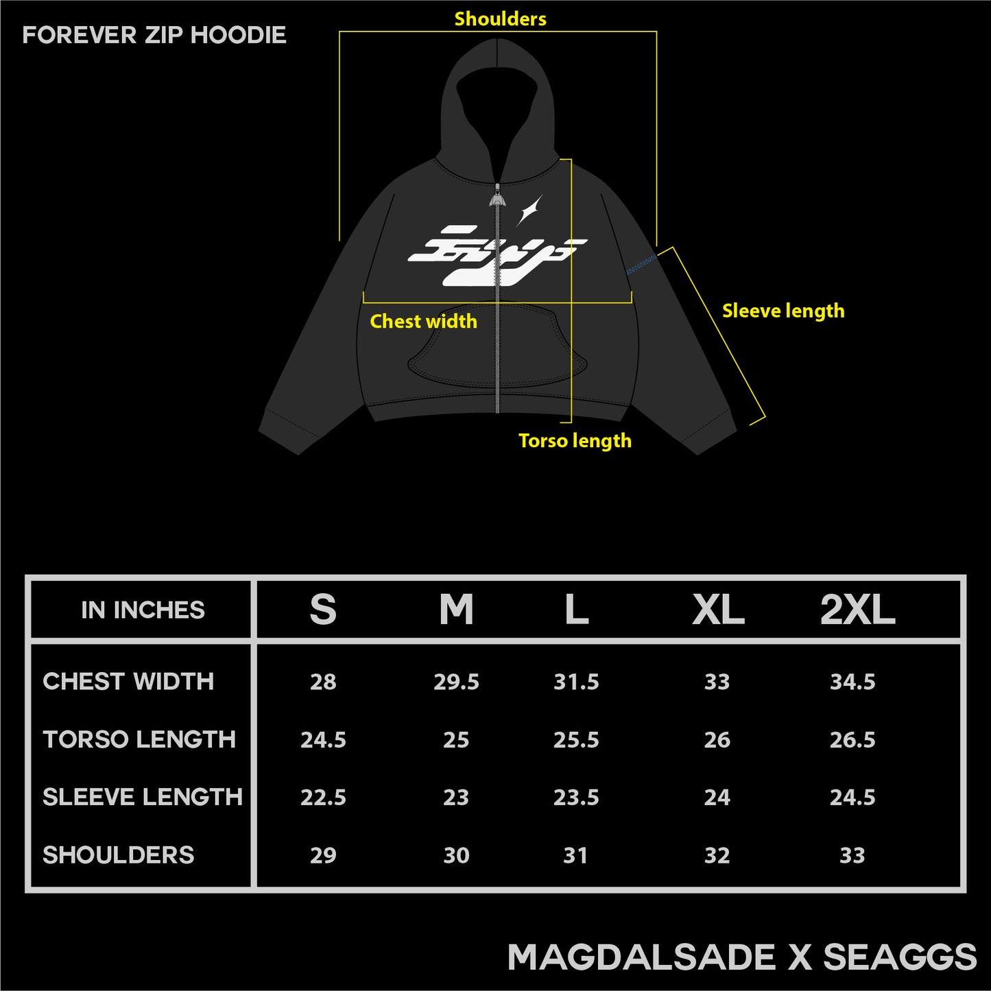 Forever Zip Hoodie