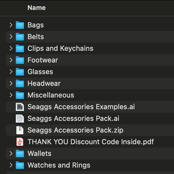 Seaggs Accessories Pack