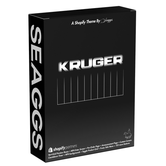Seaggs KRUGER Shopify Theme