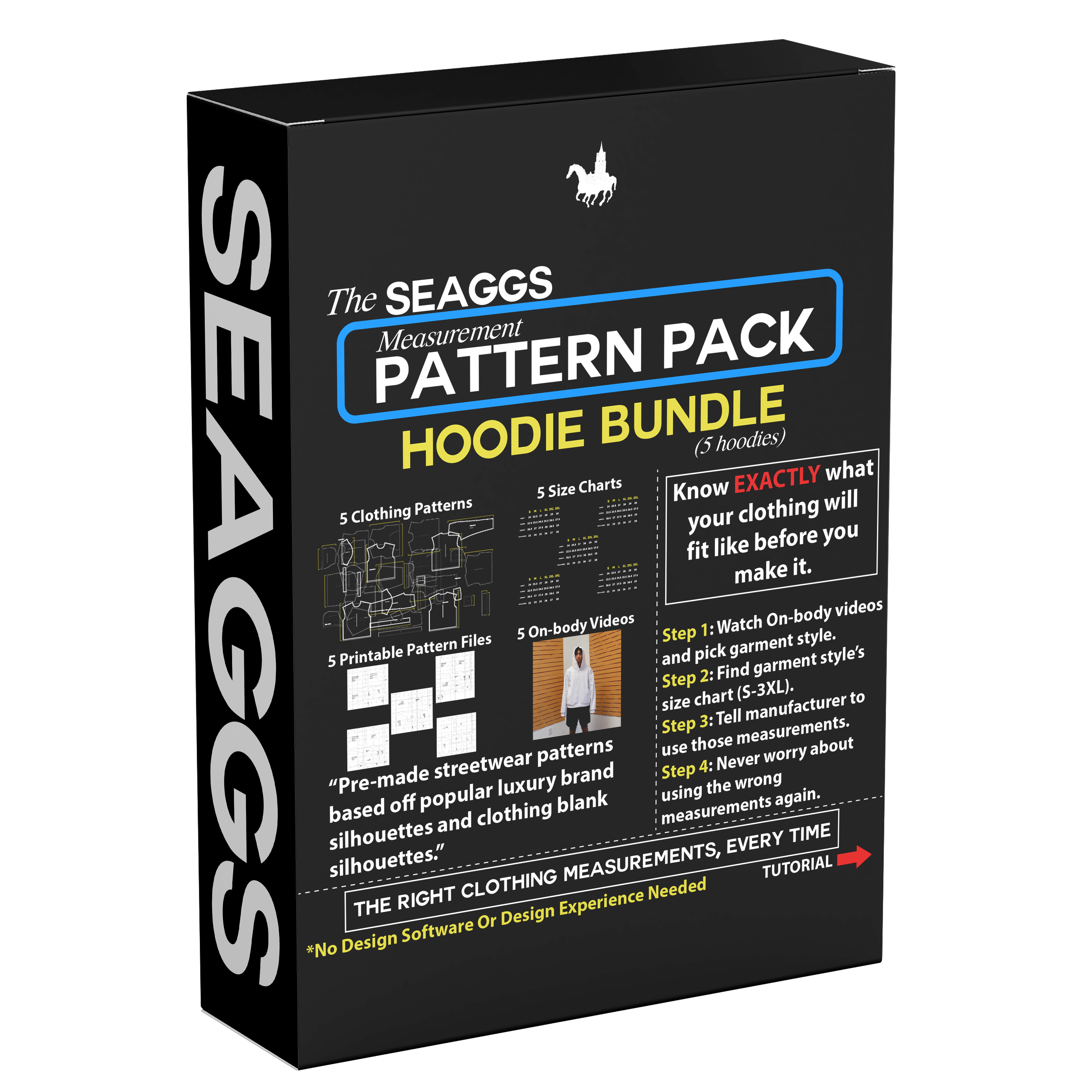 Seaggs Pattern Pack HOODIE BUNDLE