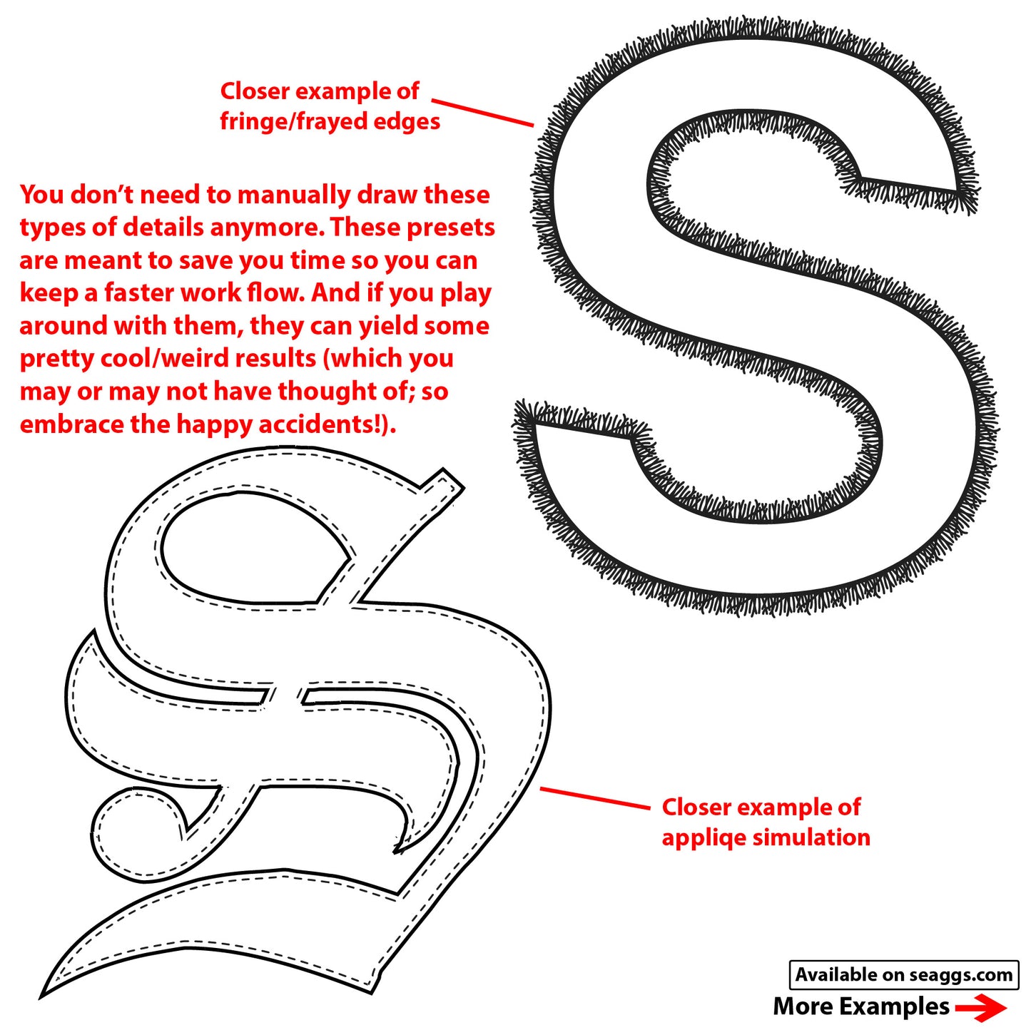 Seaggs Vector Stitch Presets