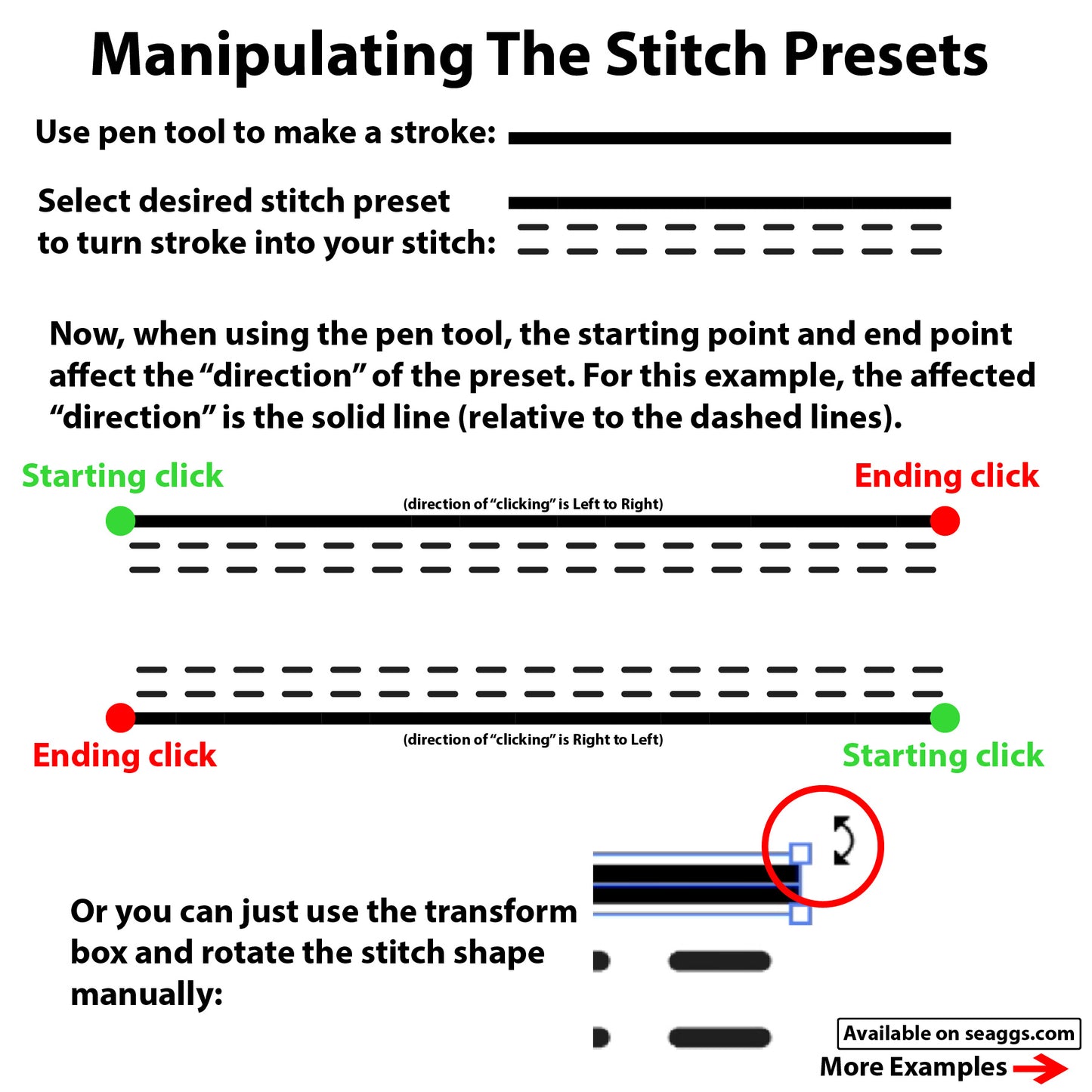 Seaggs Vector Stitch Presets