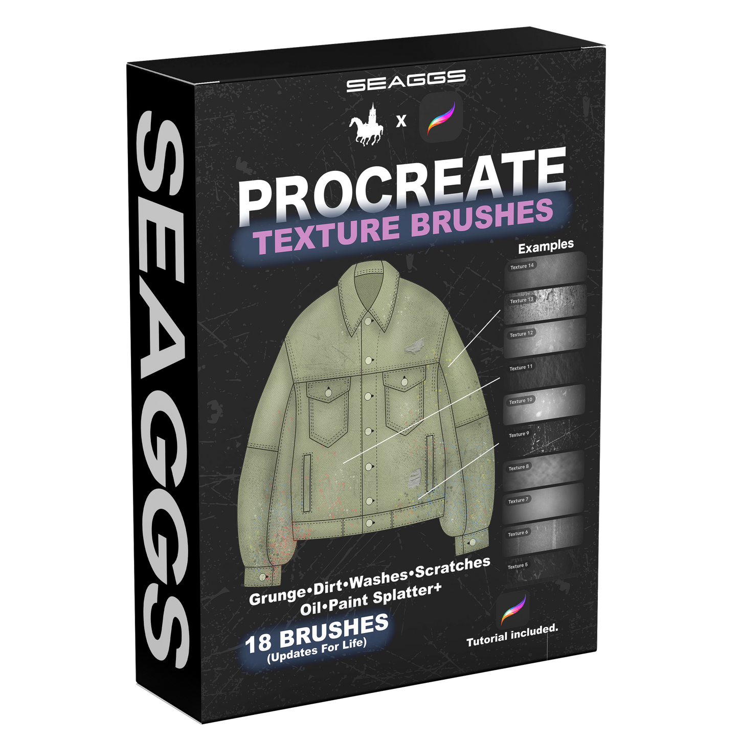 SEAGGS TEXTURE BRUSHES