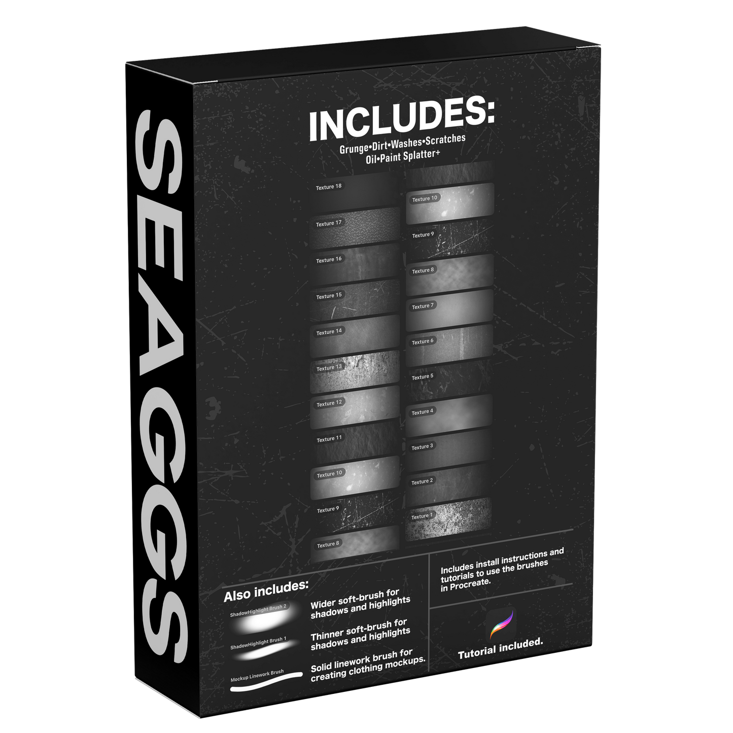 SEAGGS TEXTURE BRUSHES