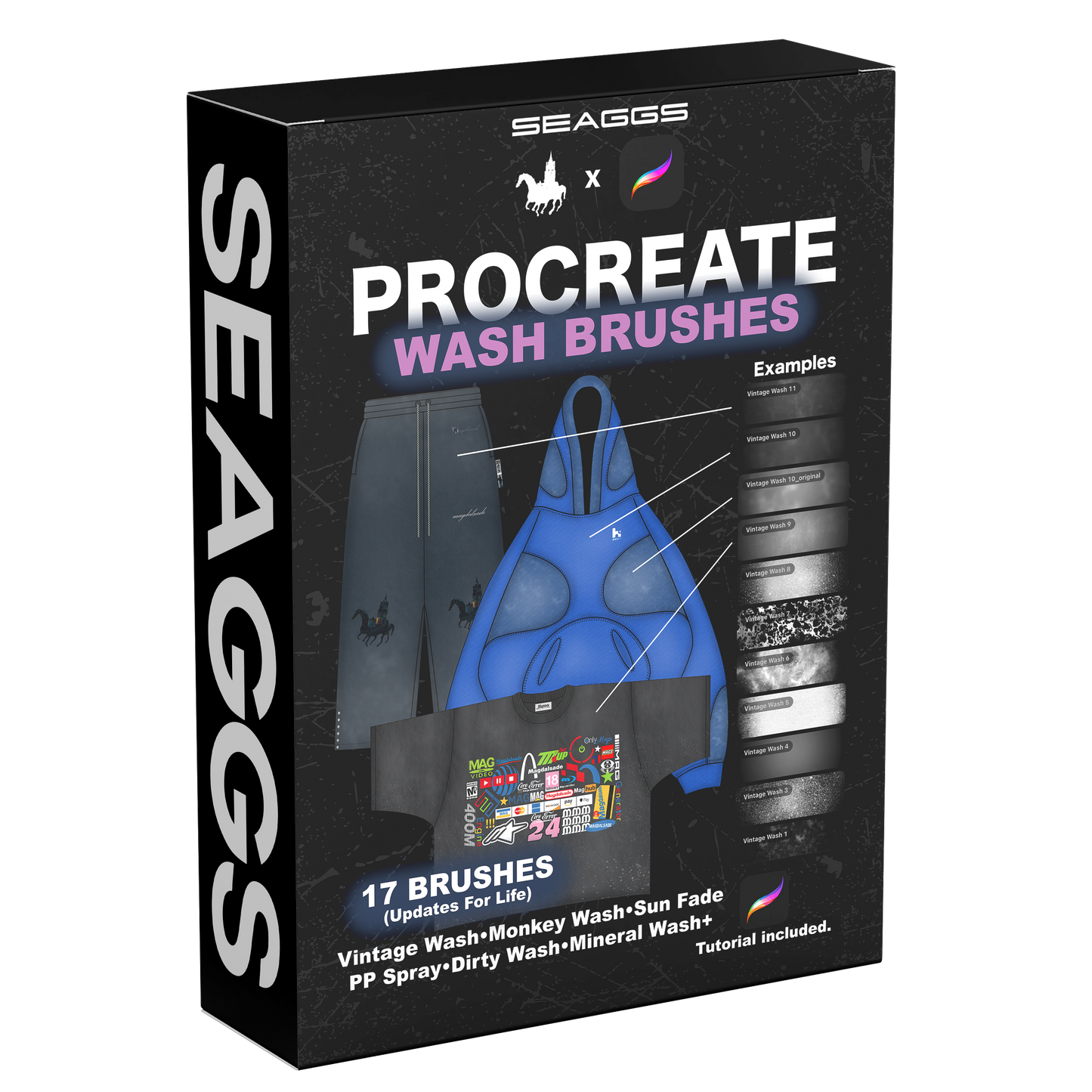 SEAGGS WASH BRUSHES