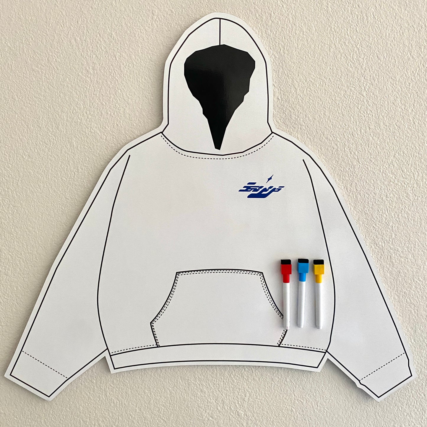 Hoodie Mockup White Board