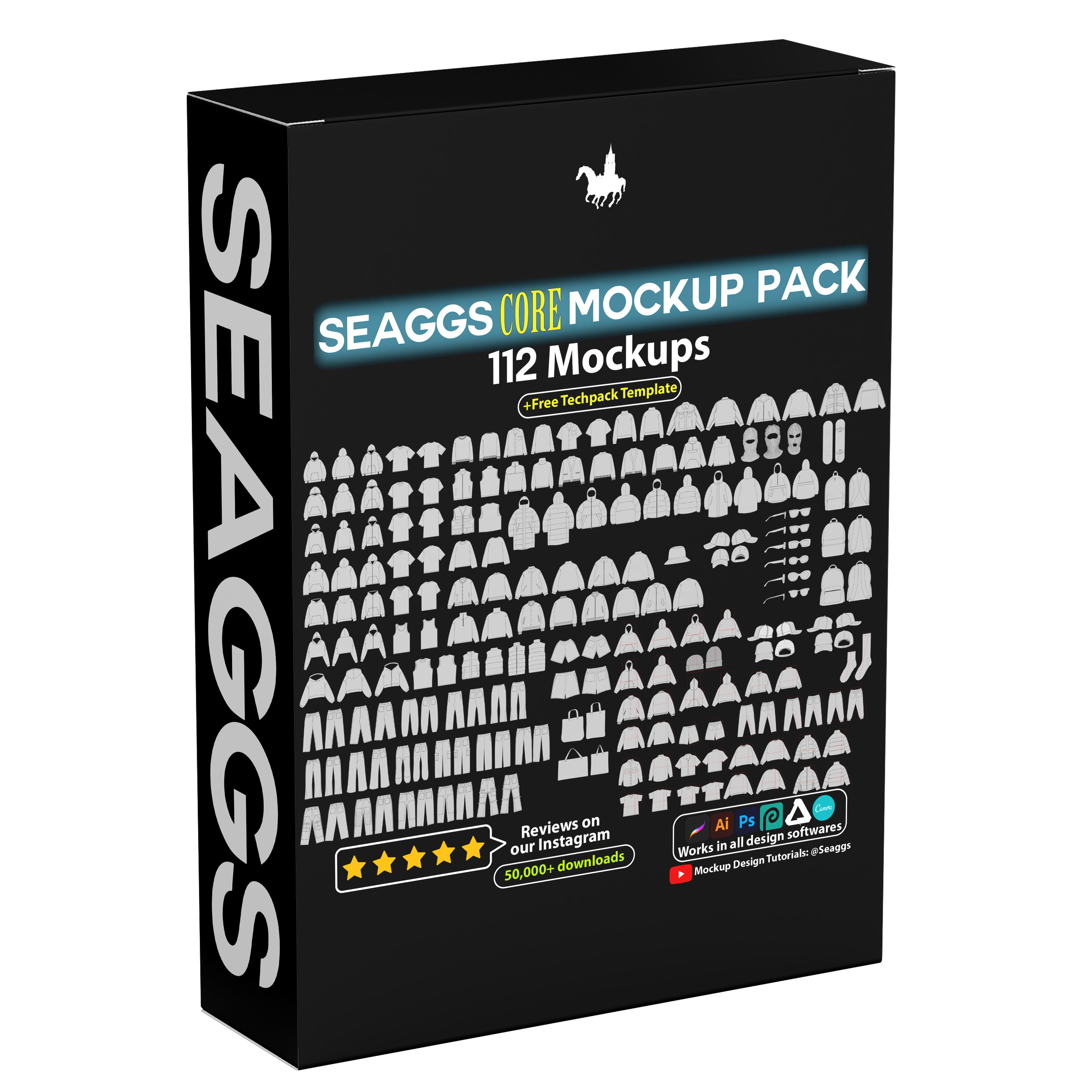 Seaggs CORE Mockup Pack