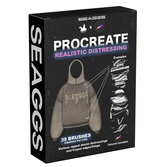 SEAGGS DISTRESSED RIP BRUSHES