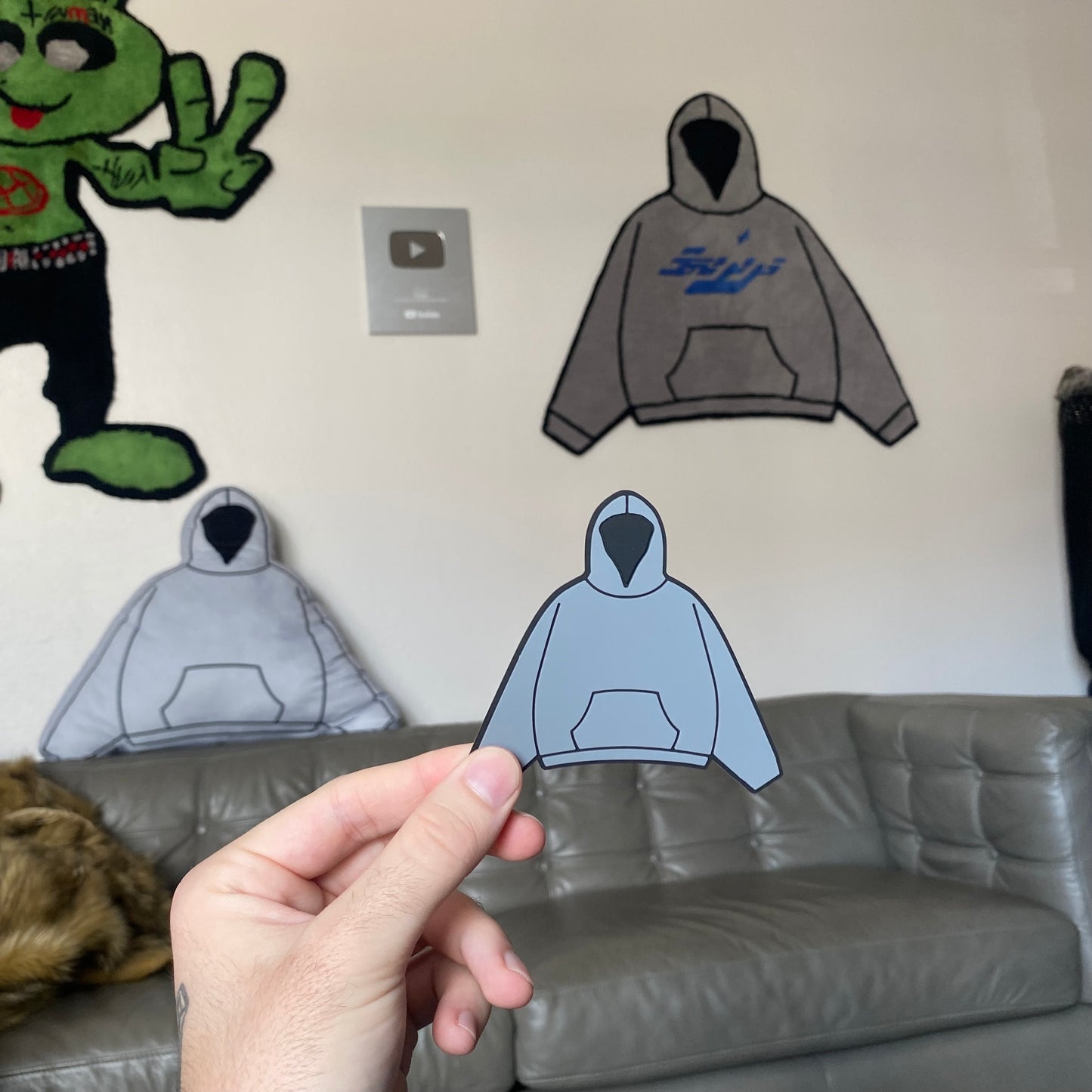 Hoodie Mockup Coasters