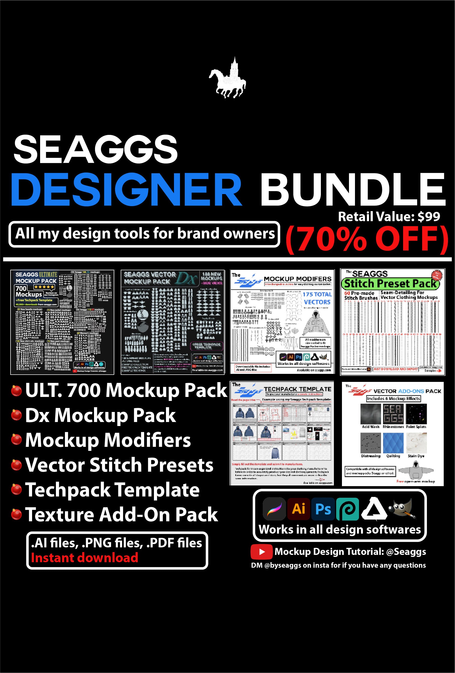 Seaggs DESIGNER Assets Bundle