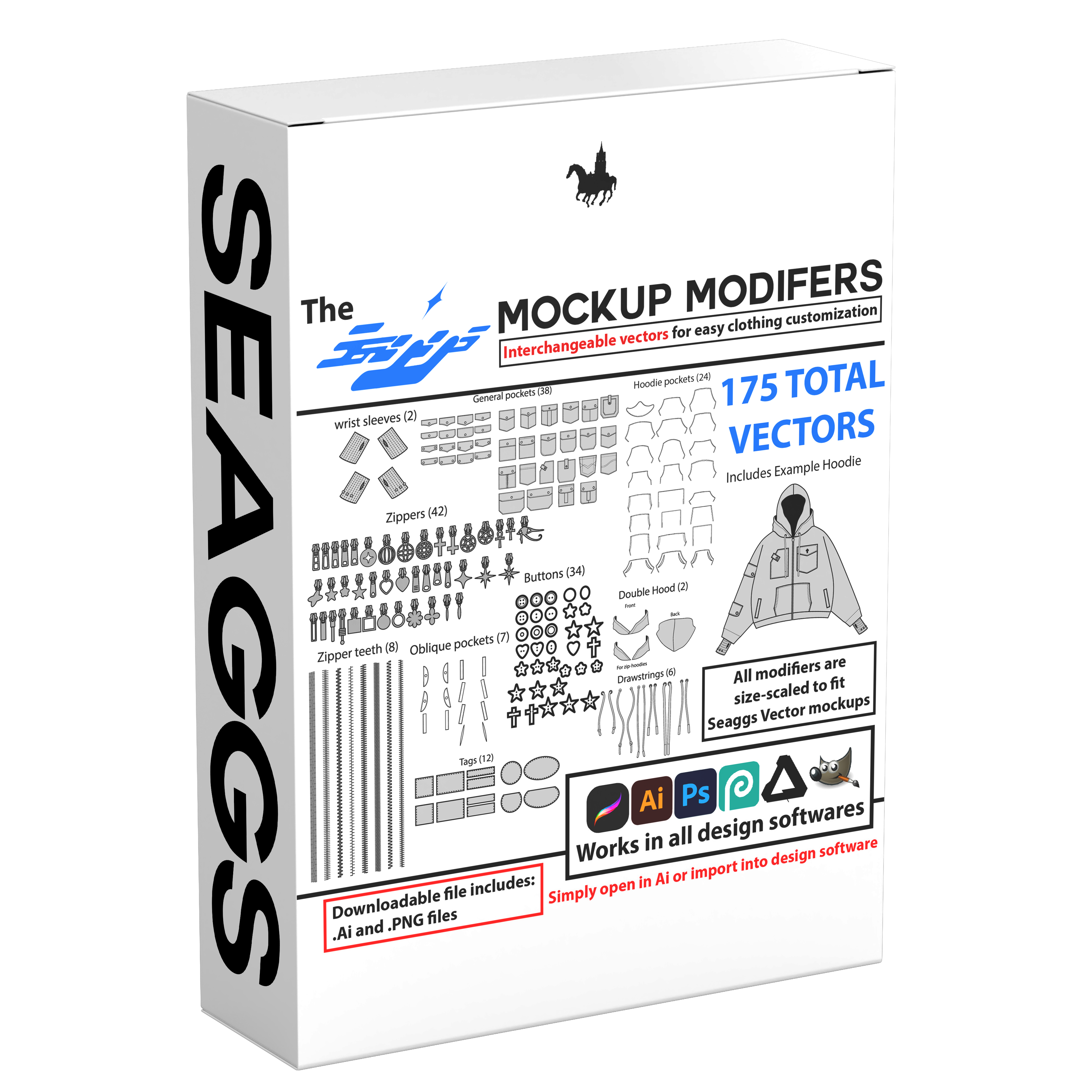 Seaggs Mockup Modifier Pack