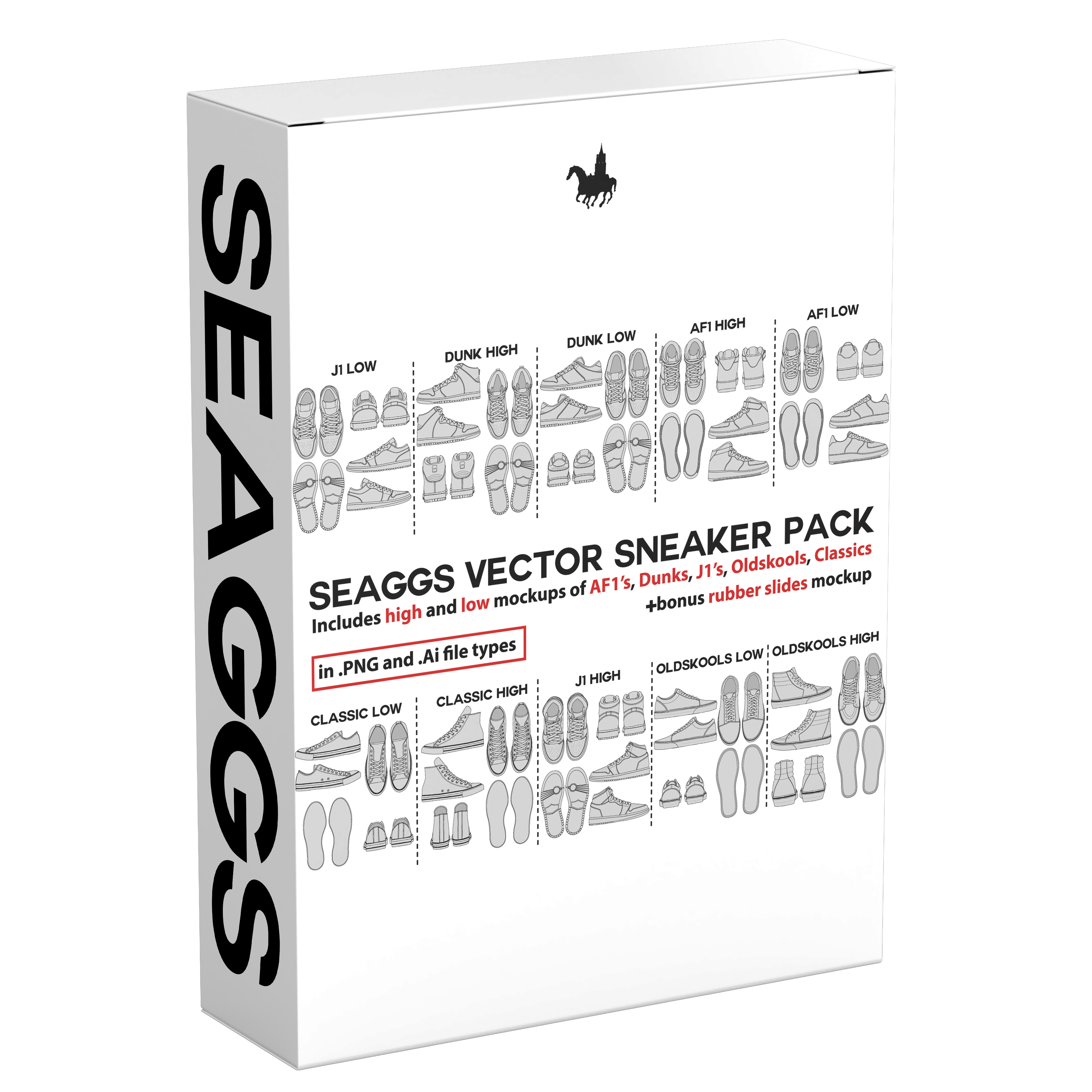 Seaggs Sneaker Mockup Pack