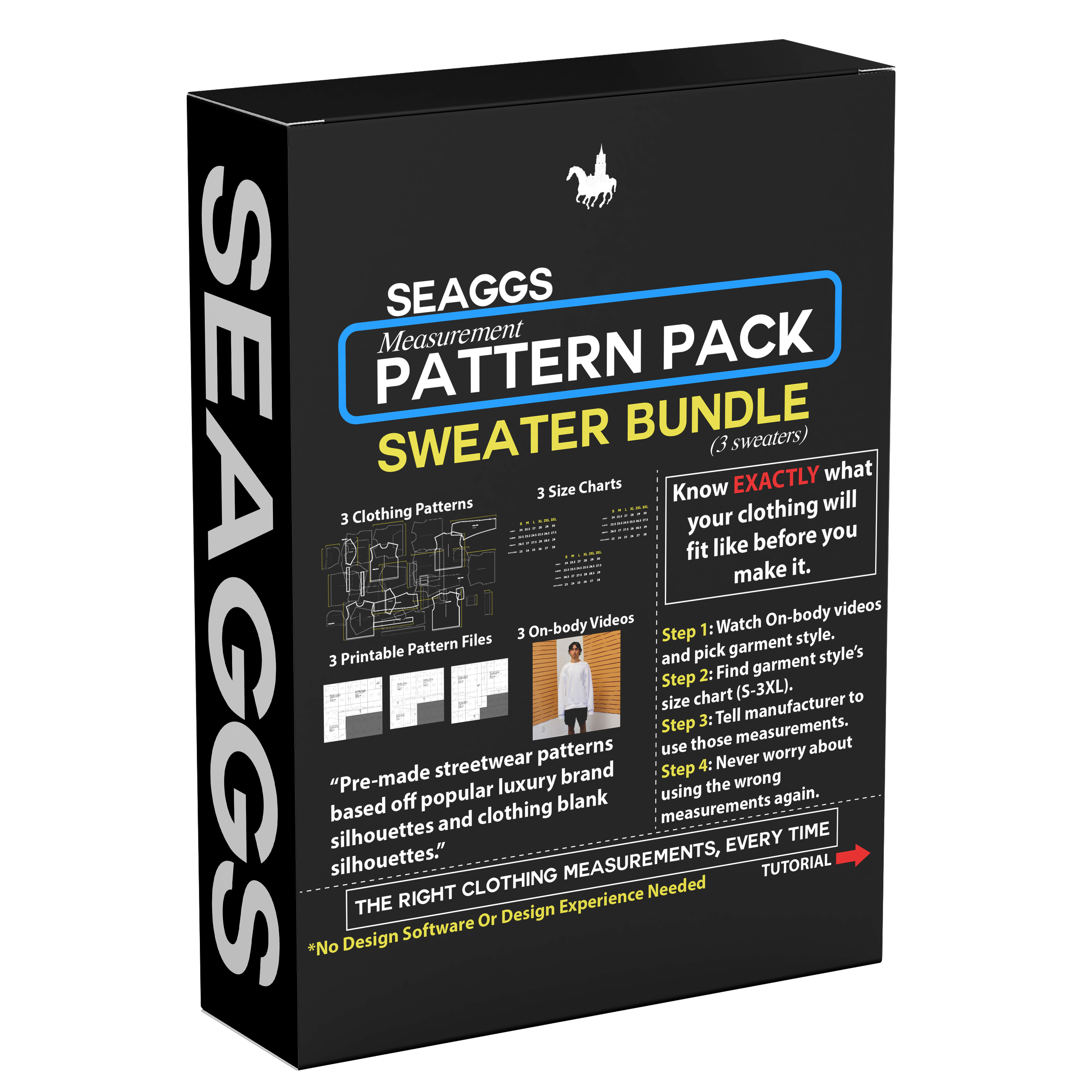 Seaggs Pattern Pack SWEATER BUNDLE