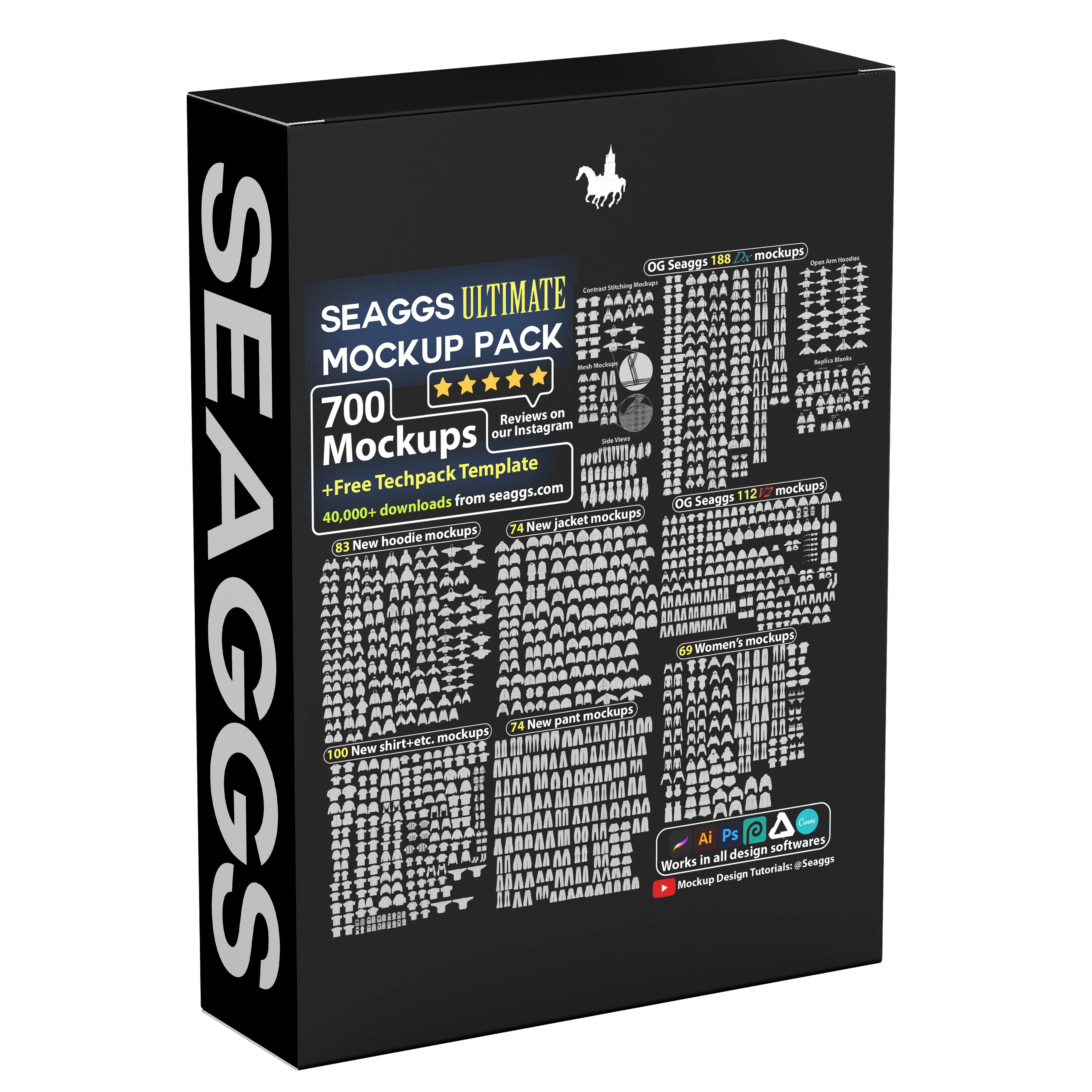 Seaggs ULTIMATE Mockup Pack