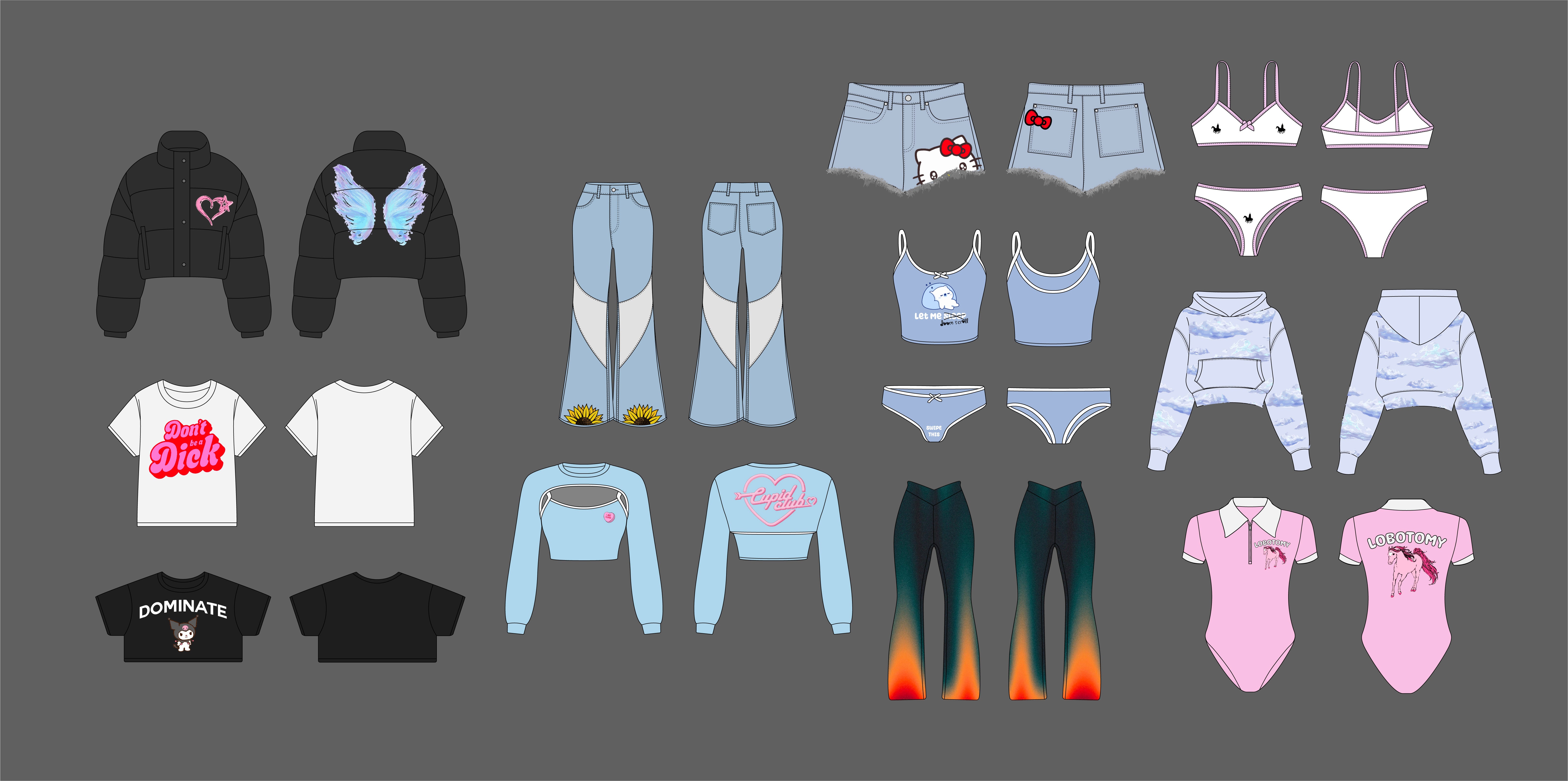 Seaggs Women's Vector Mockup Pack