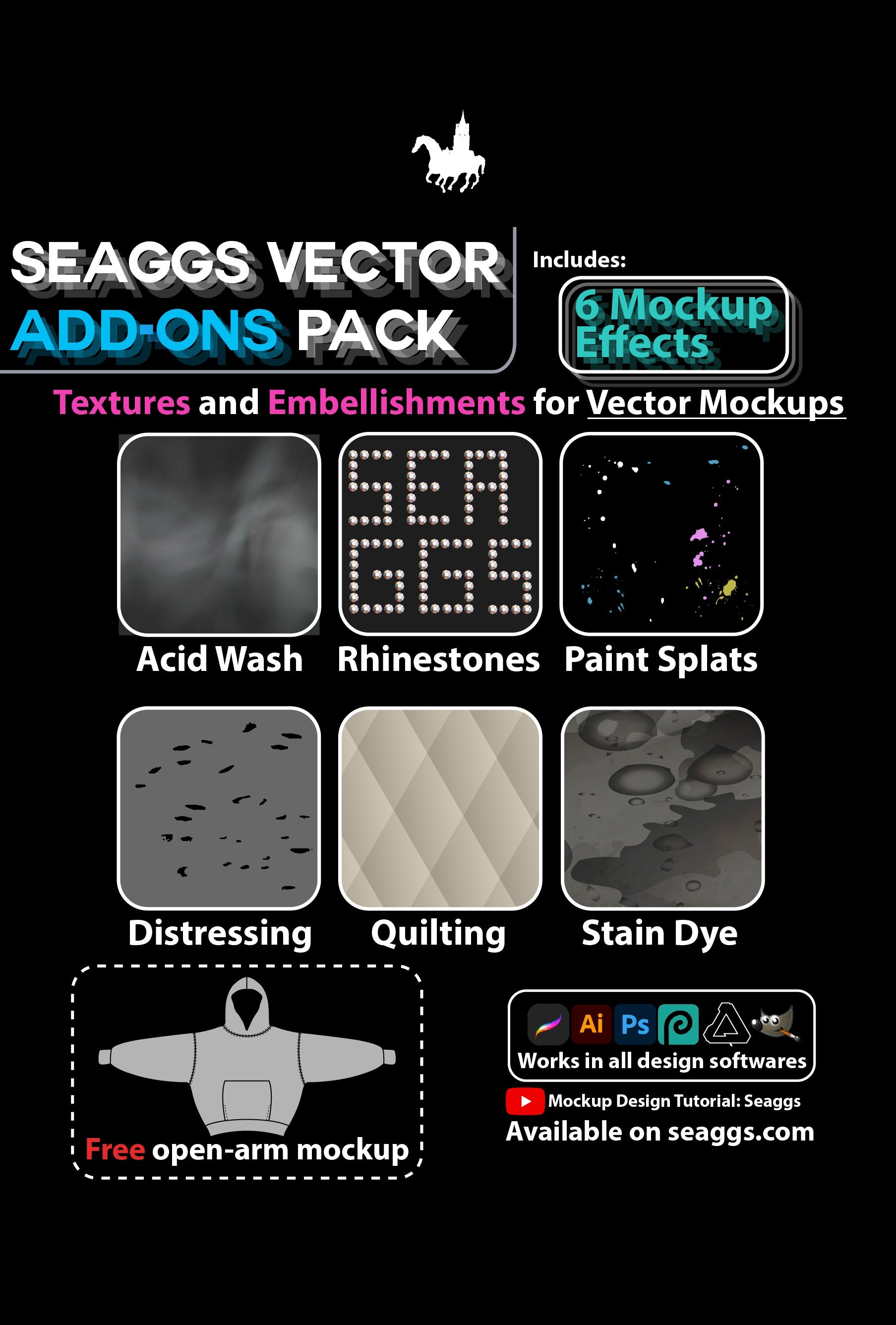 Seaggs Mockup Add-Ons Pack