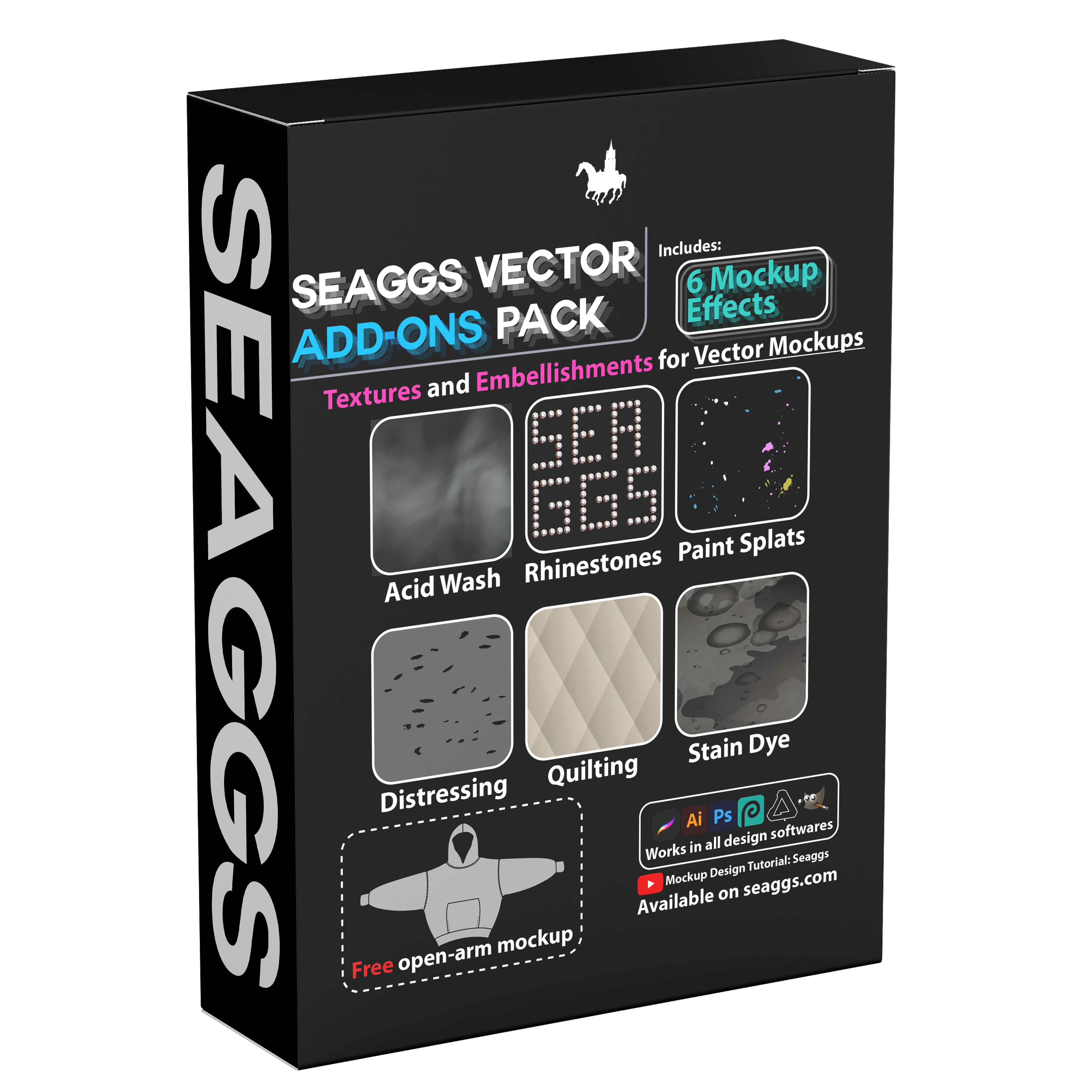 Seaggs Mockup Add-Ons Pack