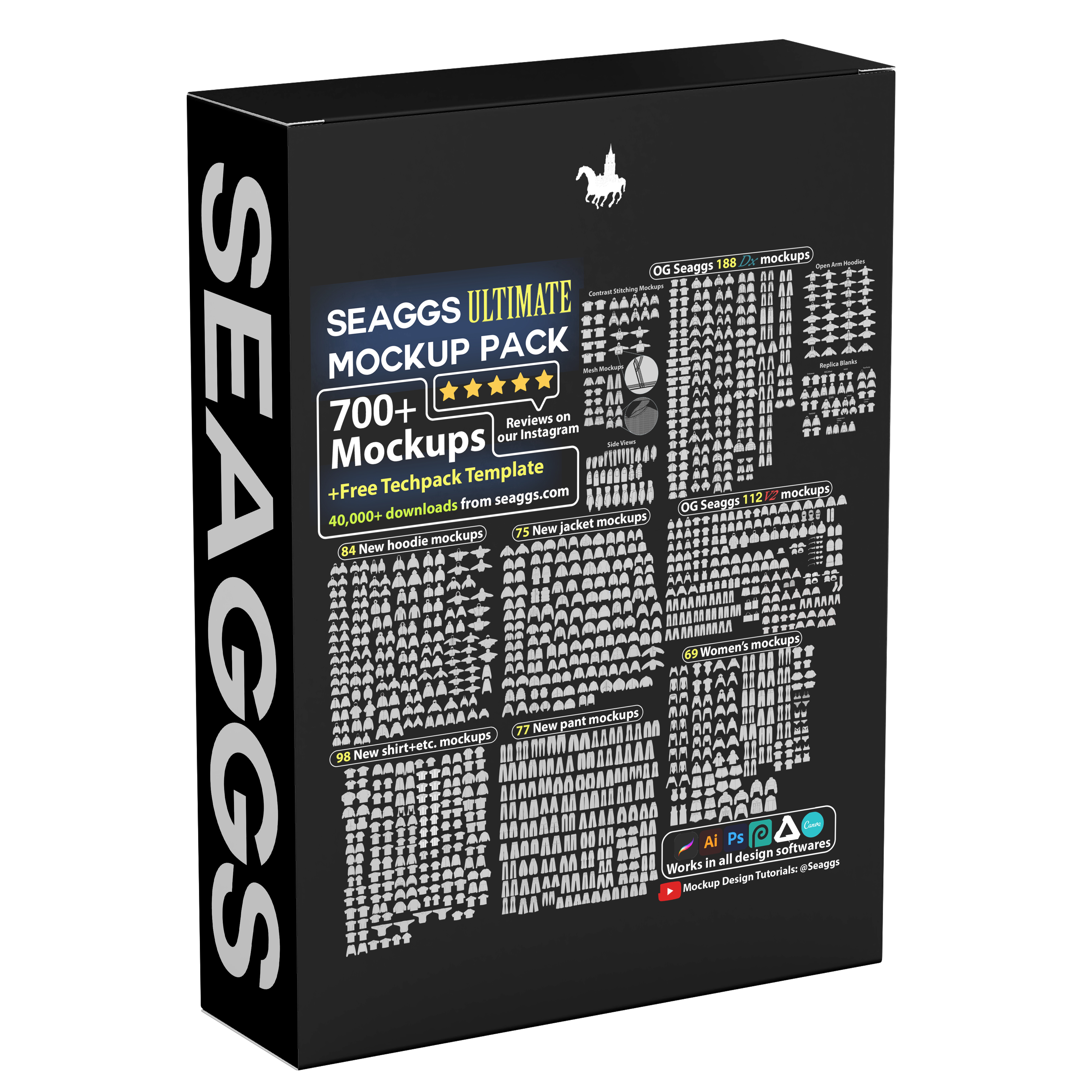 Seaggs ULTIMATE Mockup Pack