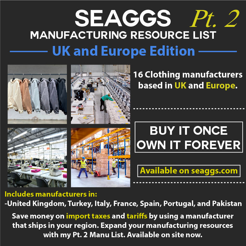 Manufacturer Resource List Pt. 2 UK + Europe Edition